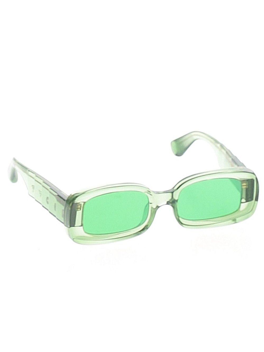 Futuremood Green Square Tinted Glasses